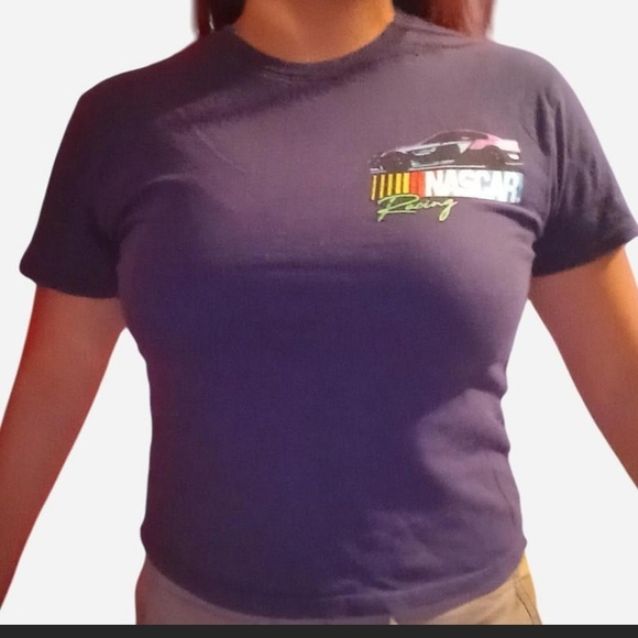 Nascar Racing Tee with Colorful Logo - Picture 2 of 3